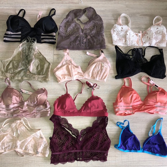 Victoria's Secret Other - 12 NWT Victoria secret bralettes